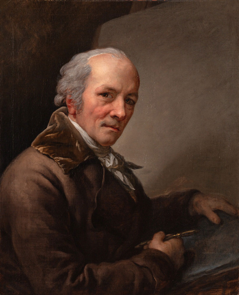 Anton Graff „Autoportret w wieku 72 lat”, 1808