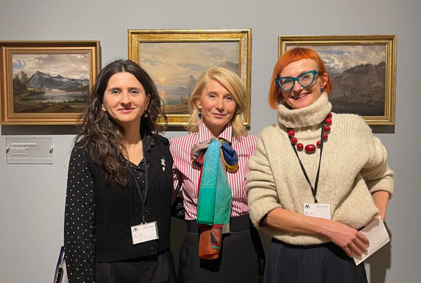 Wolontariuszki w Muzeum Narodowym we Wrocławiu