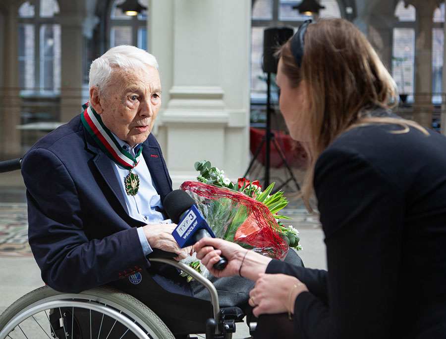 Profesor Kazimierz Czapliński w Muzeum Narodowym