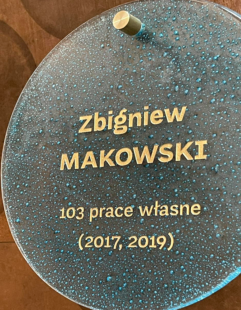 Tablice wdzięczności darczyńców Muzeum Narodowego w Gmachu Głównym MNWr