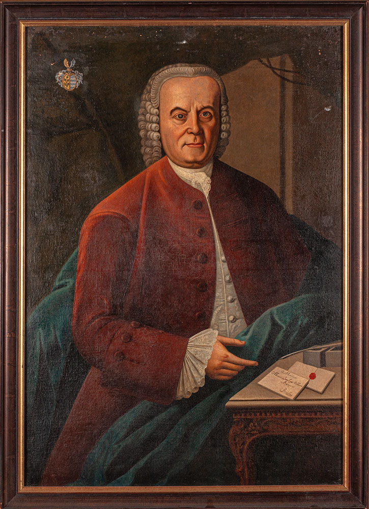 Malarz wrocławski, Portret Johanna Ludwiga Eichborna (1699-1772), ok. 1760