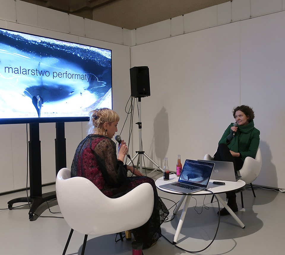 Fotorelacja ze spotkania z Izabelą Chamczyk w ramach cyklu „Sztuka w dialogu”