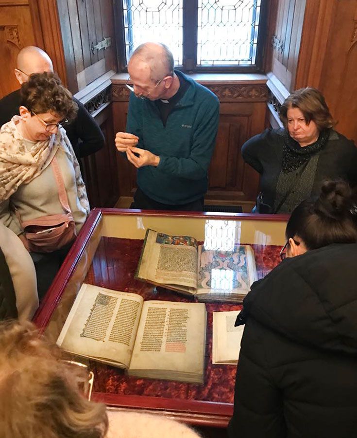 Oprowadzanie dla Stowarzyszenia Przyjaciół Muzeum po Muzeum Archidiecezjalnym we Wrocławiu