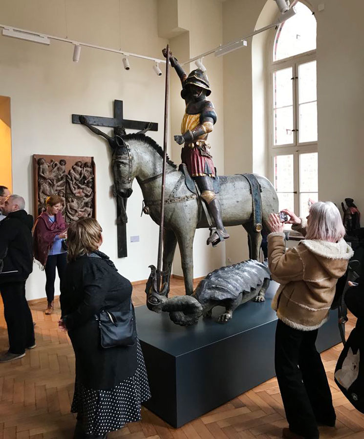 Oprowadzanie dla Stowarzyszenia Przyjaciół Muzeum po Muzeum Archidiecezjalnym we Wrocławiu