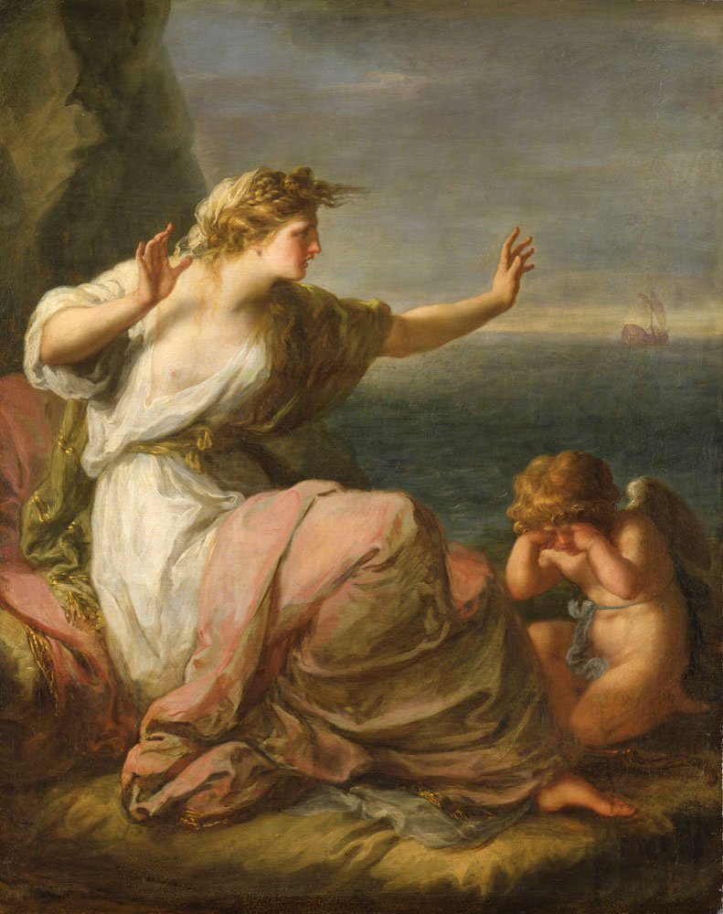 Angelika Kauffmann, Porzucona Ariadna, 1766–1781
