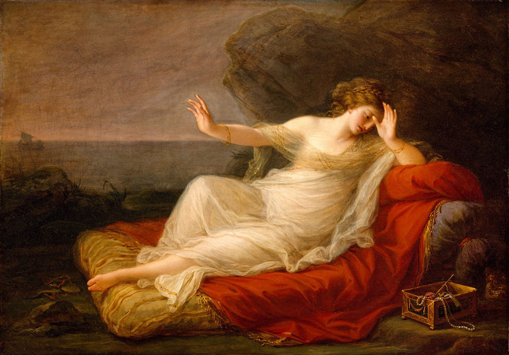 Angelika Kauffmann, Porzucona Ariadna, ok. 1774