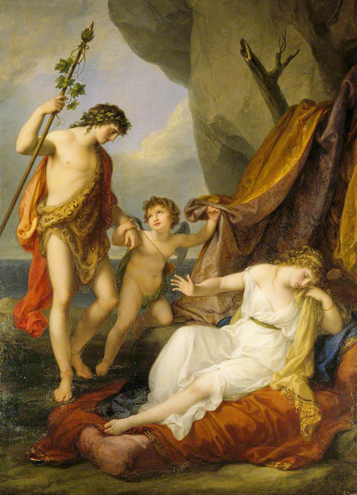 Angelika Kauffmann, Bachus i Ariadna, 1794
