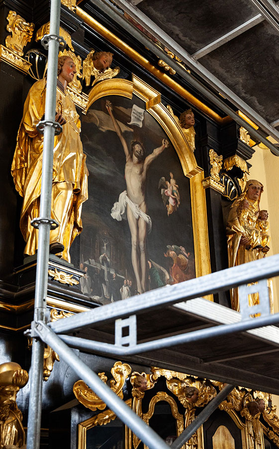 Przygotowania do wystawy „Rubens na Śląsku”
