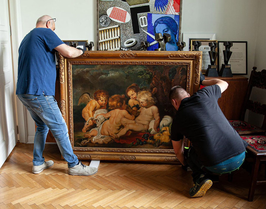 Przygotowania do wystawy „Rubens na Śląsku”