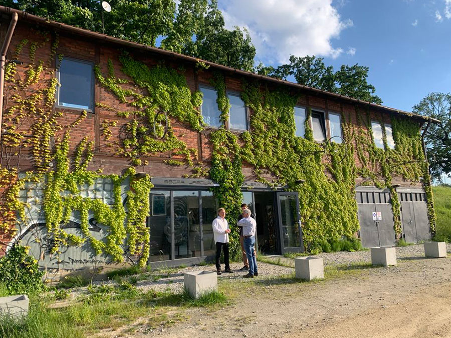 Fotorelacja ze spotkania w pracowni szkła Tomasza i Konrada Urbanowiczów