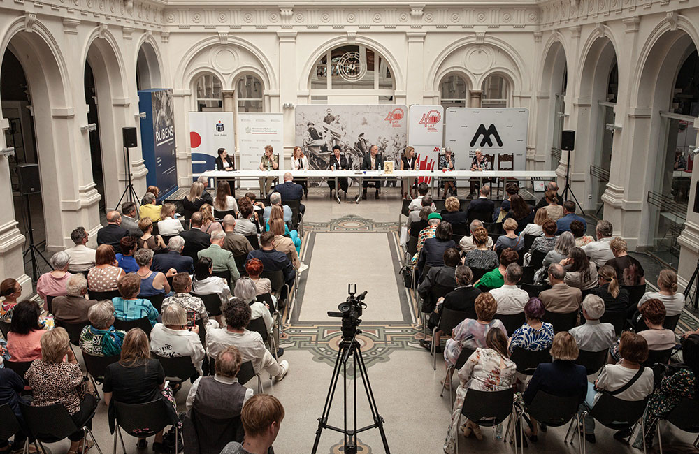 Spotkanie z członkami rodzin malarzy Panoramy Racławickiej