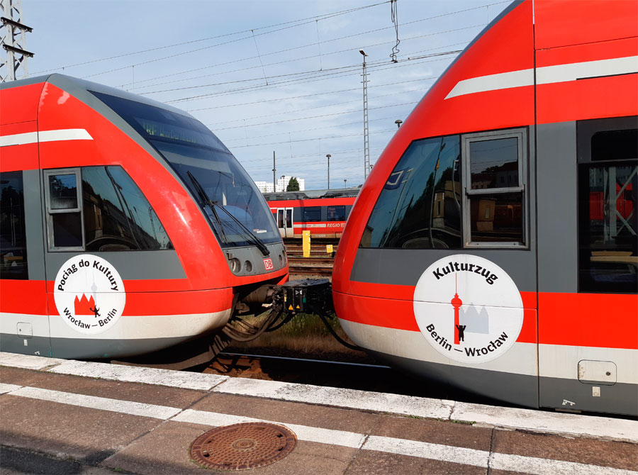 Fotorelacja z wyjazdu Pociągiem do kultury Wrocław–Berlin
