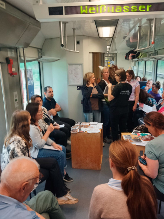 Fotorelacja z wyjazdu Pociągiem do kultury Wrocław–Berlin