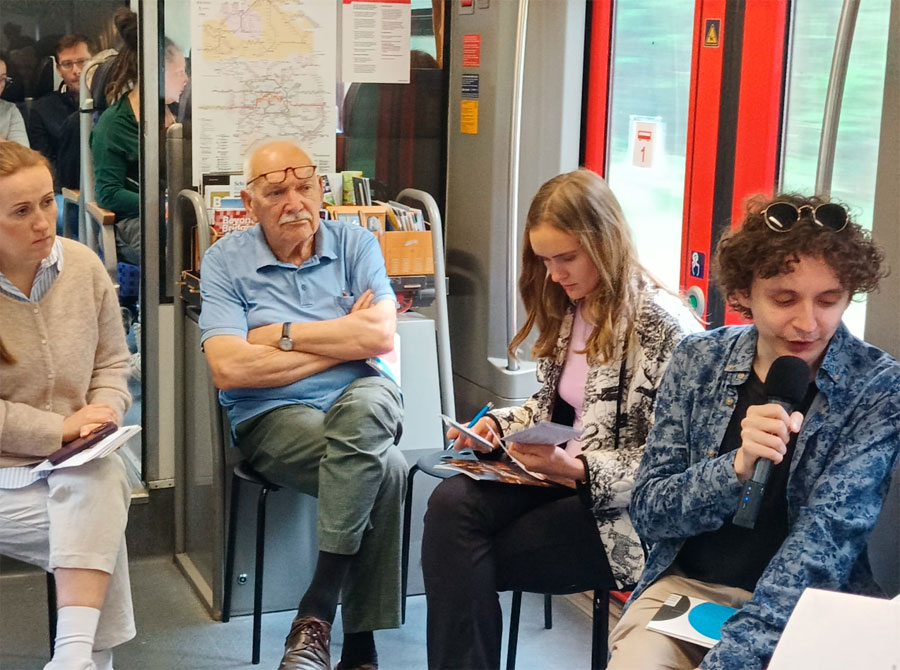 Fotorelacja z wyjazdu Pociągiem do kultury Wrocław–Berlin