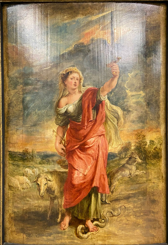 Peter Paul Rubens „Justitia (Alegoria Sprawiedliwości)”, ok. 1625–1628