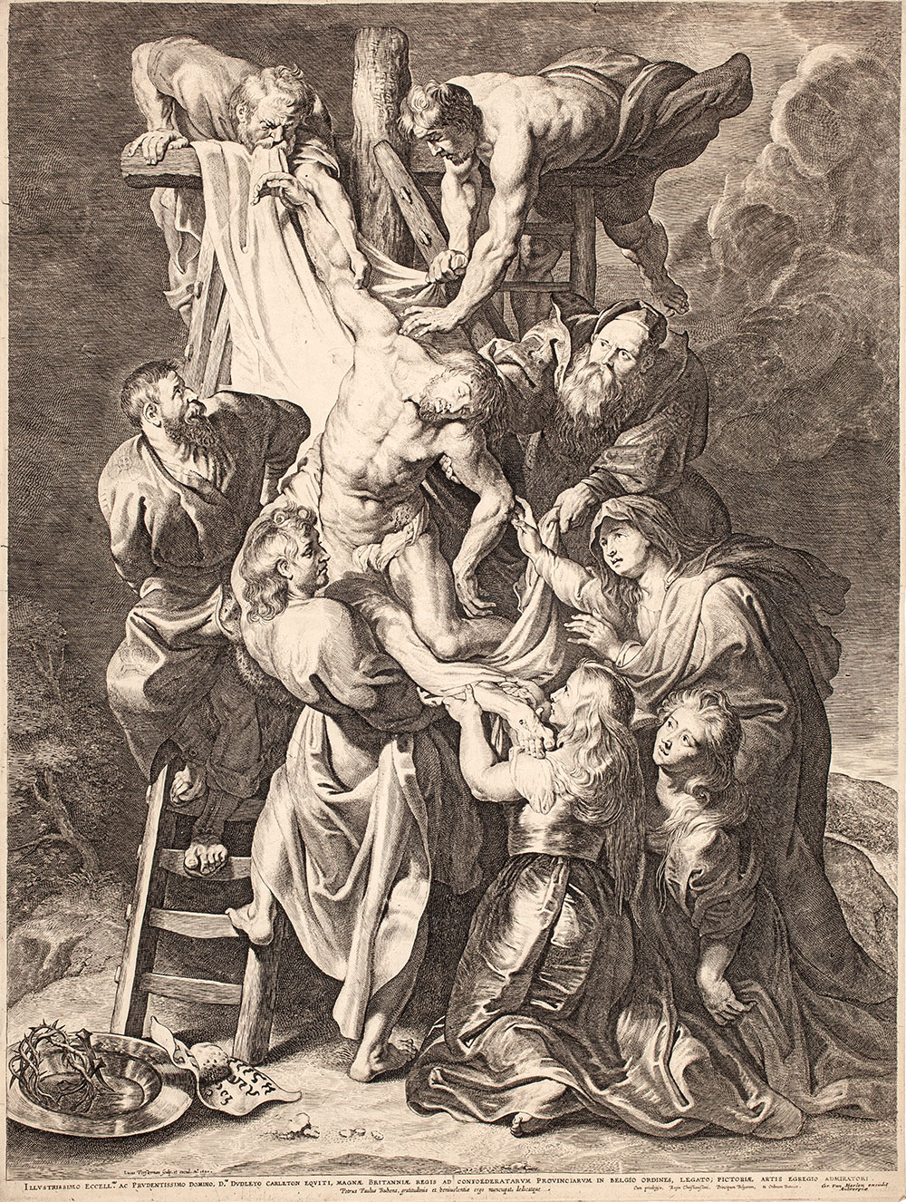 Lucas de Vorsterman I wg P. P. Rubensa „Zdjęcie z krzyża”, ok. 1620