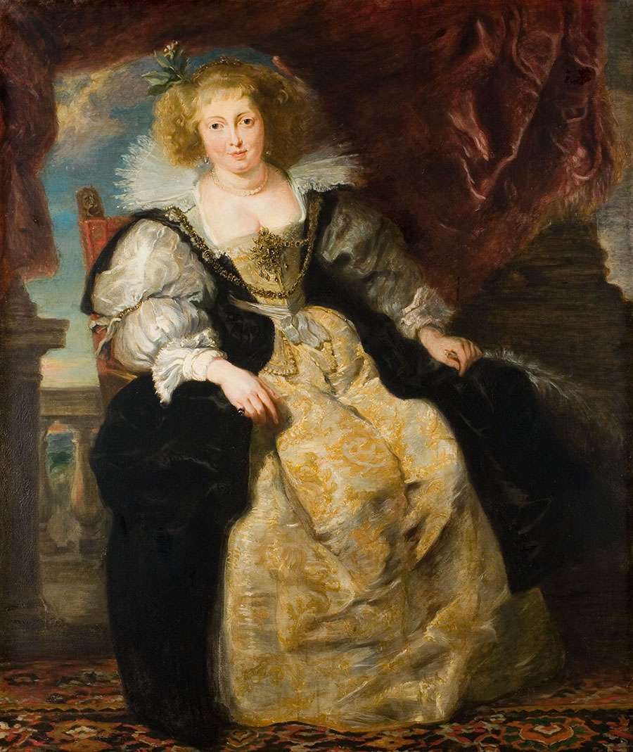 Malarz nieokreślony wg P. P. Rubensa „Portret Helene Fourment, żony malarza”, pocz. XX w.