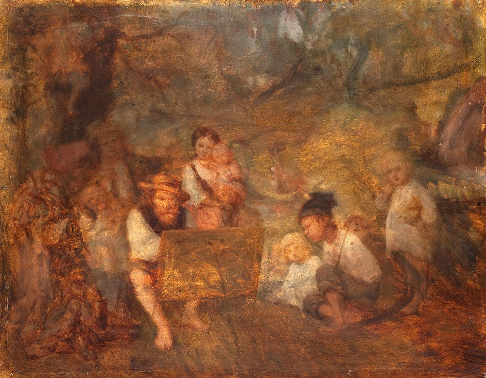 Aleksander Kotsis, Artysta na studiach, 1869–1870