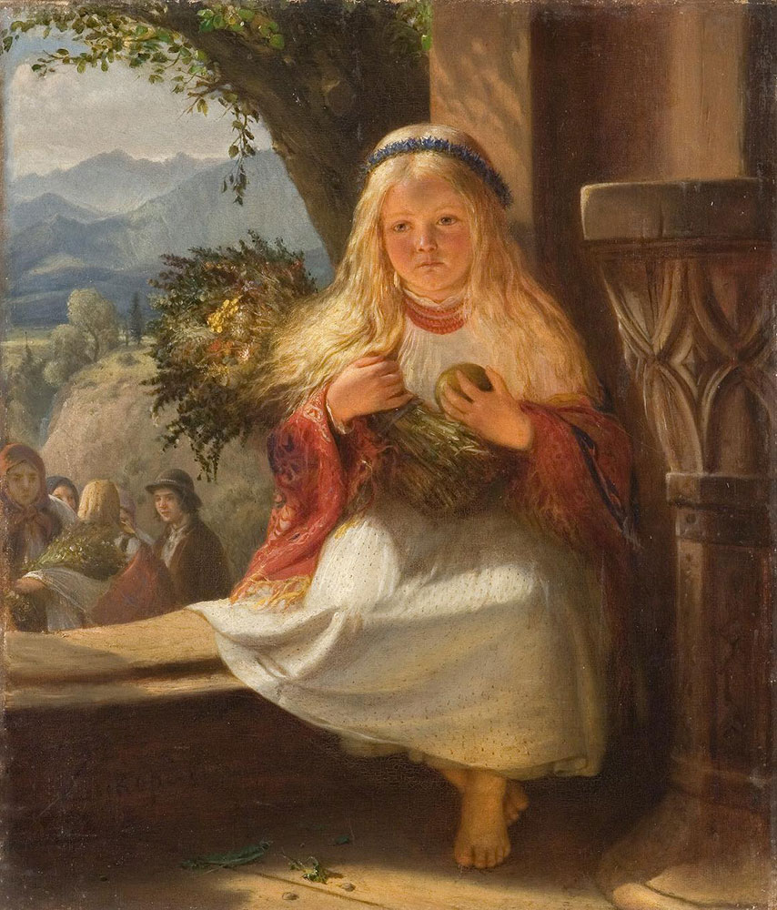 Aleksander Kotsis, W święto Matki Boskiej Zielnej, 1869