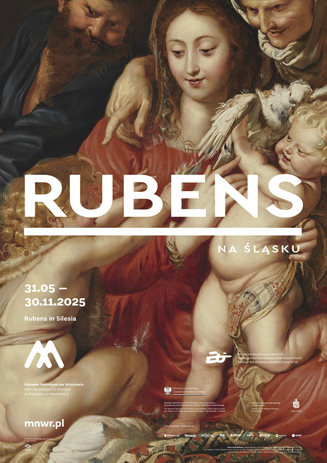 Plakat wystawy „Rubens na Śląsku”