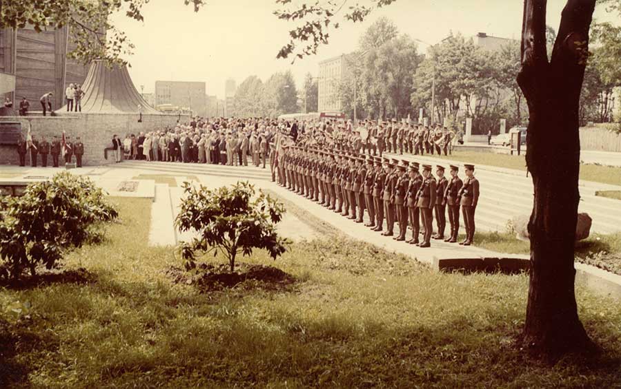 Uroczyste otwarcie Panoramy Racławickiej 14 czerwca 1985 r.