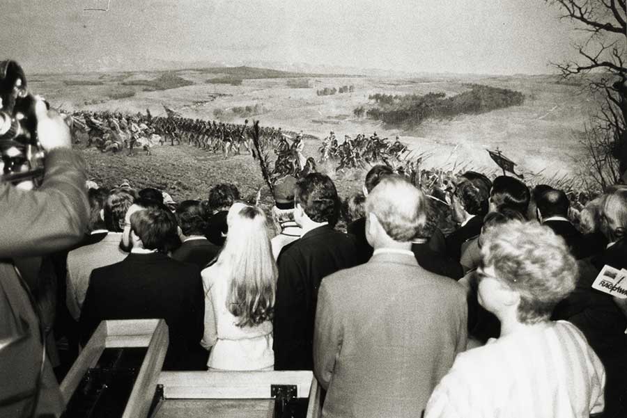 Uroczyste otwarcie Panoramy Racławickiej 14 czerwca 1985 r.