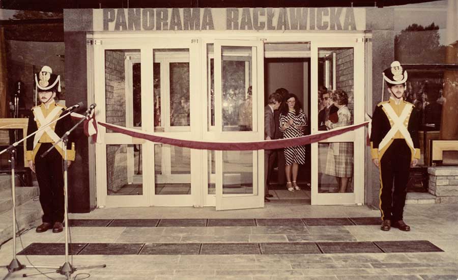 Uroczyste otwarcie Panoramy Racławickiej 14 czerwca 1985 r.