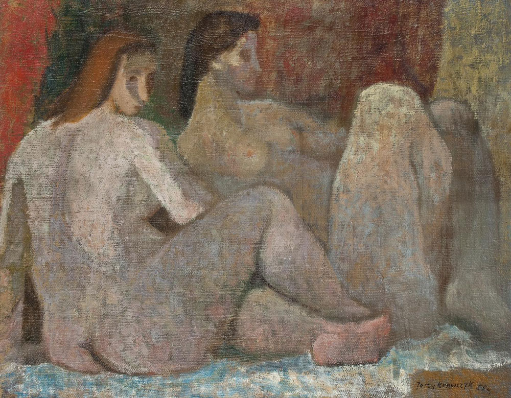 Jerzy Krawczyk, Akty, 1955