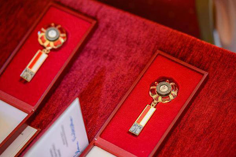 Jubileusz 10-lecia współpracy Muzeum Narodowego we Wrocławiu z Zamkiem Książ – odznaczenia