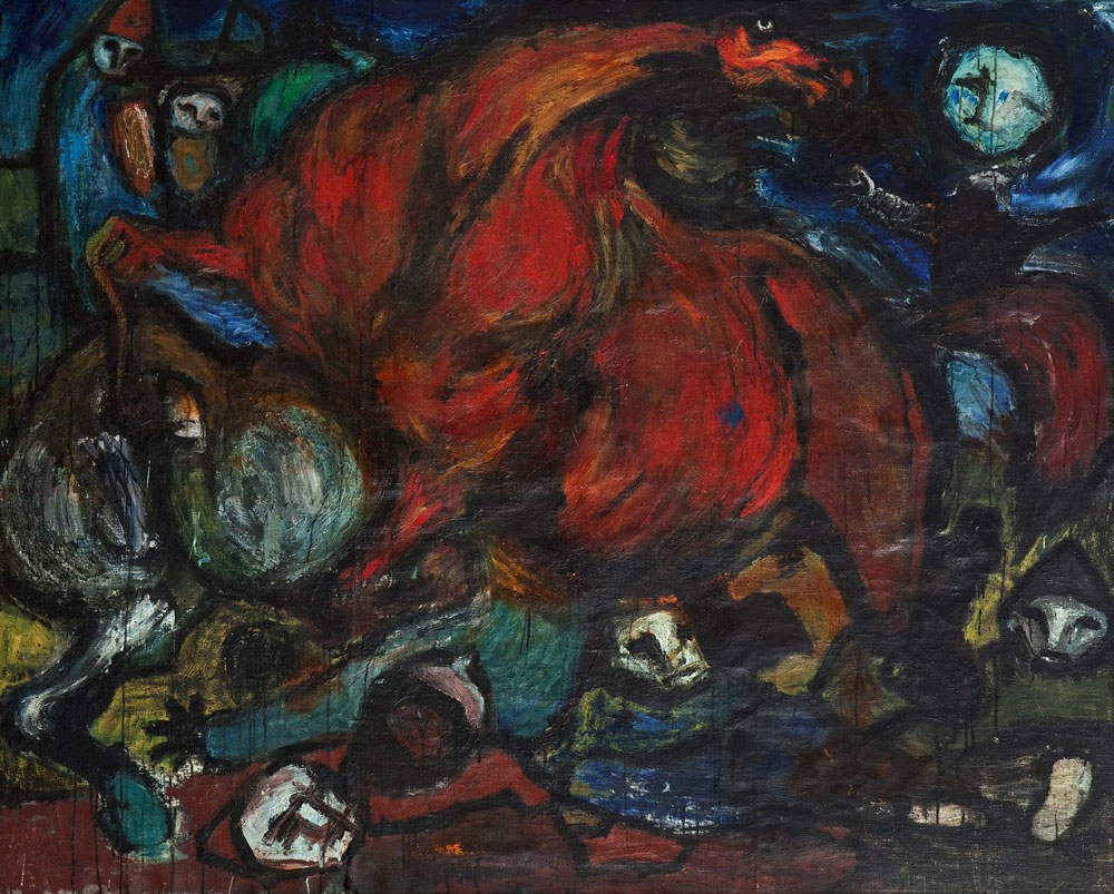 Waldemar Cwenarski, Pożoga, 1951