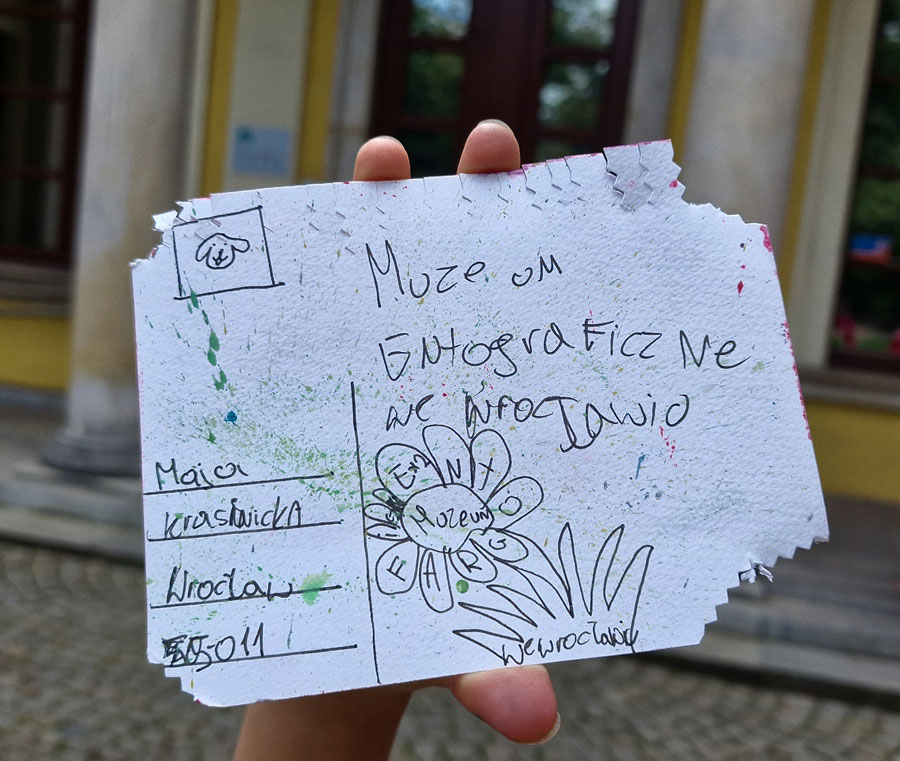 Warsztaty „Z pozdrowieniami z Muzeum”