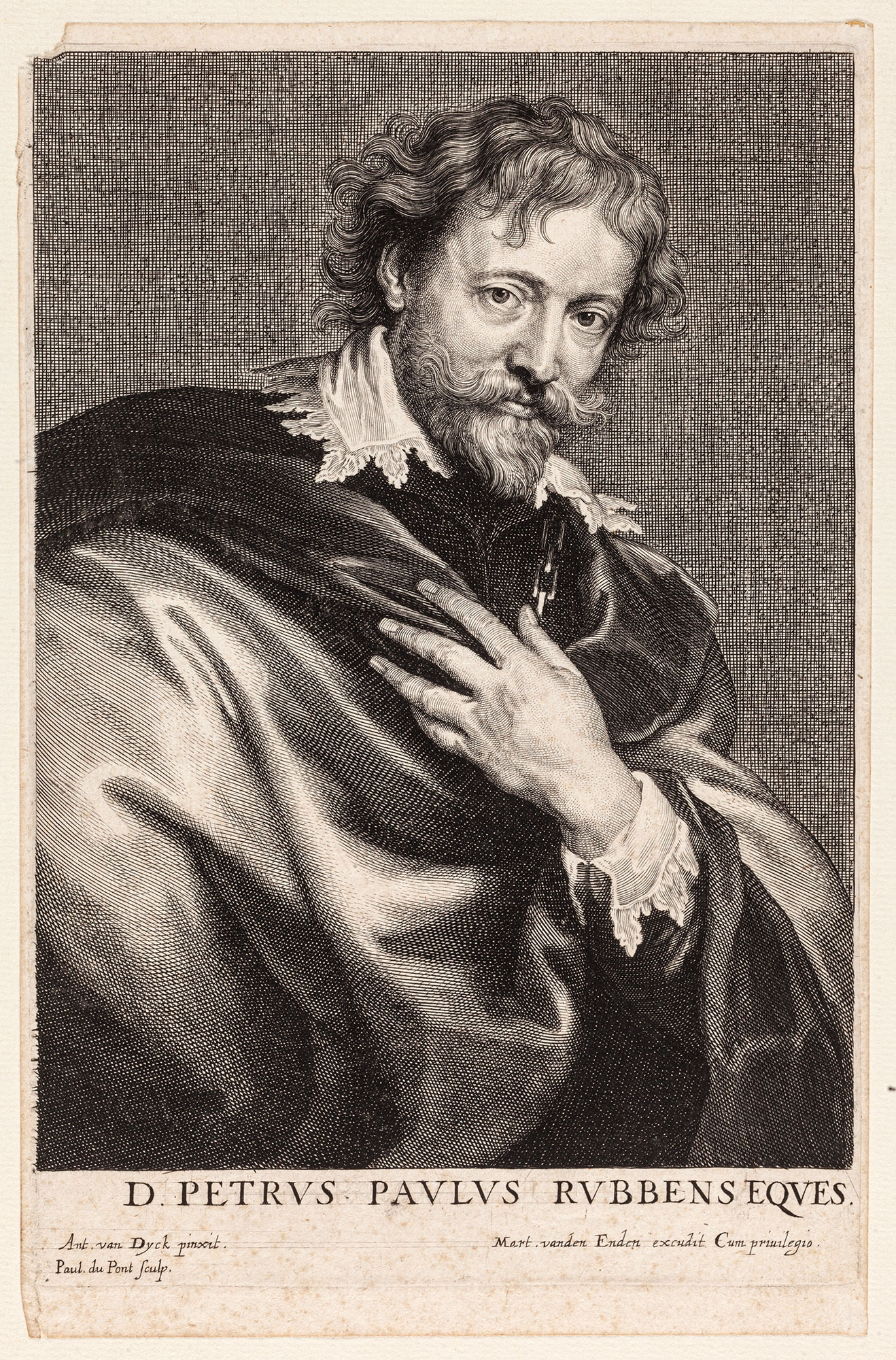 Paul Pontius wg Antoona van Dycka, Peter Paul Rubens, ok. 1632