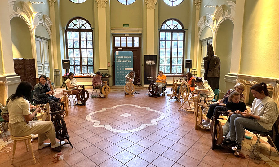 Architektura kołowrotka – etnowarsztaty w ramach Europejskich Dni Dziedzictwa