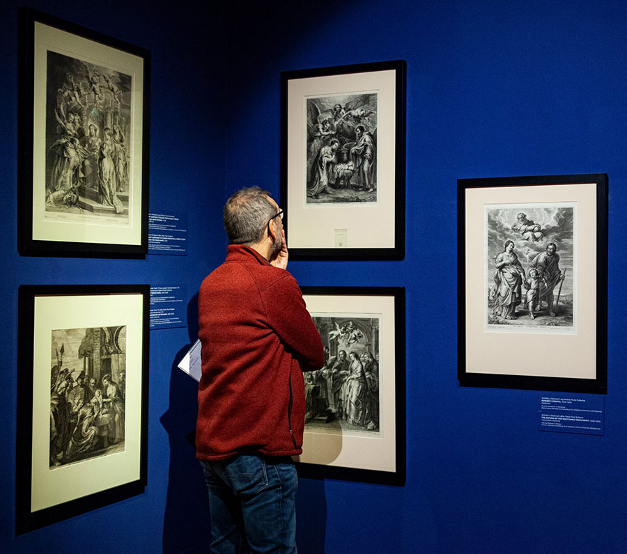 Wizyta dziennikarzy z Belgii w Muzeum Narodowym we Wrocławiu