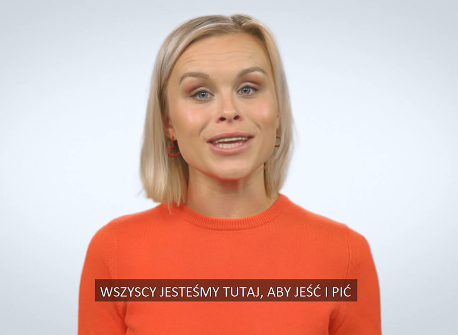 Andrzej Wasilewski „Kto sieje wiatr, zbiera burzę”, 2022 (wybrane kadry – twarz kobiety)