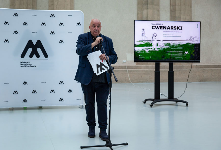 Otwarcie wystawy „Waldemar Cwenarski. Czułość. Powroty i poszukiwania”