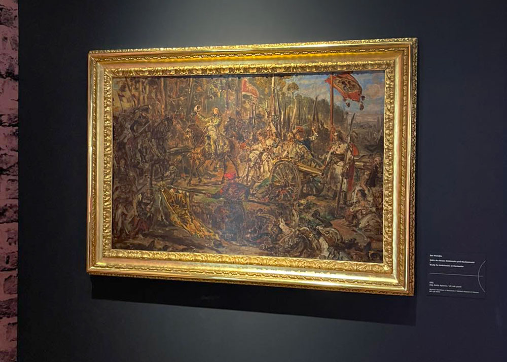 Jan Matejko, Szkic do obrazu Kościuszko pod Racławicami, 1885