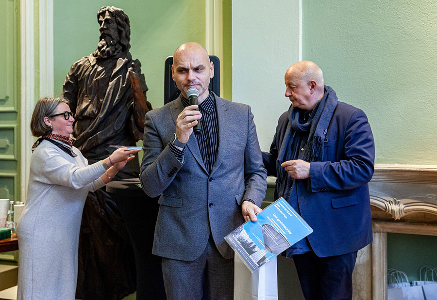 Podsumowanie Europejskich Dni Dziedzictwa na Dolnym Śląsku 2025 w Muzeum Etnograficznym (wręczanie pamiątkowych dyplomów)