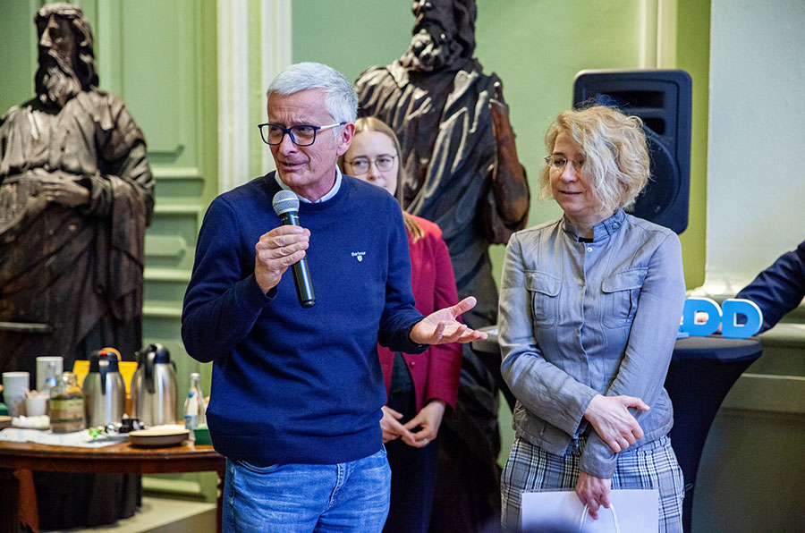 Podsumowanie Europejskich Dni Dziedzictwa na Dolnym Śląsku 2025 w Muzeum Etnograficznym (wręczanie pamiątkowych dyplomów)