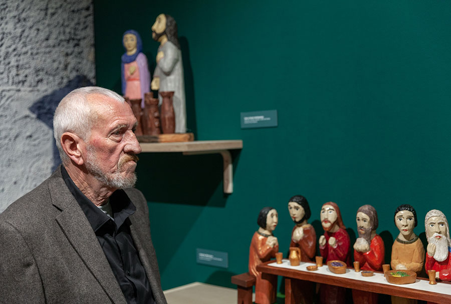 Wernisaż wystawy rzeźb Jana Giejsona