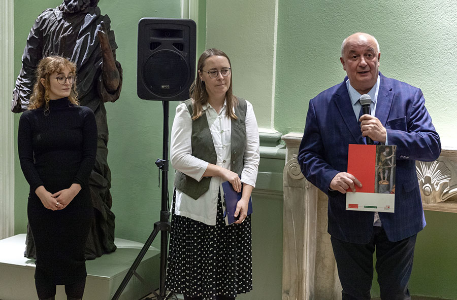 Wernisaż wystawy rzeźb Jana Giejsona