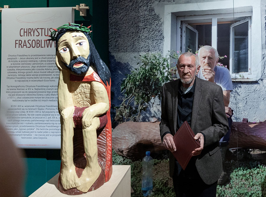 Wernisaż wystawy rzeźb Jana Giejsona