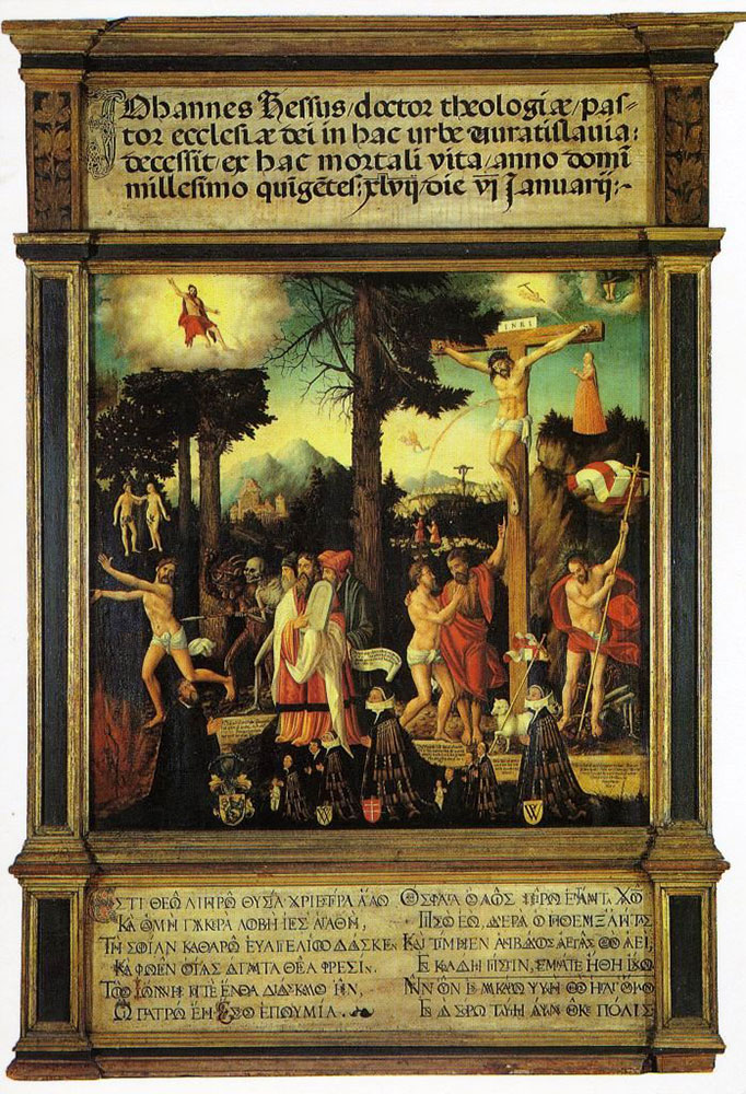 Epitafium Johanna Hessa (zm. 1546) z kościoła Marii Magdaleny we Wrocławiu