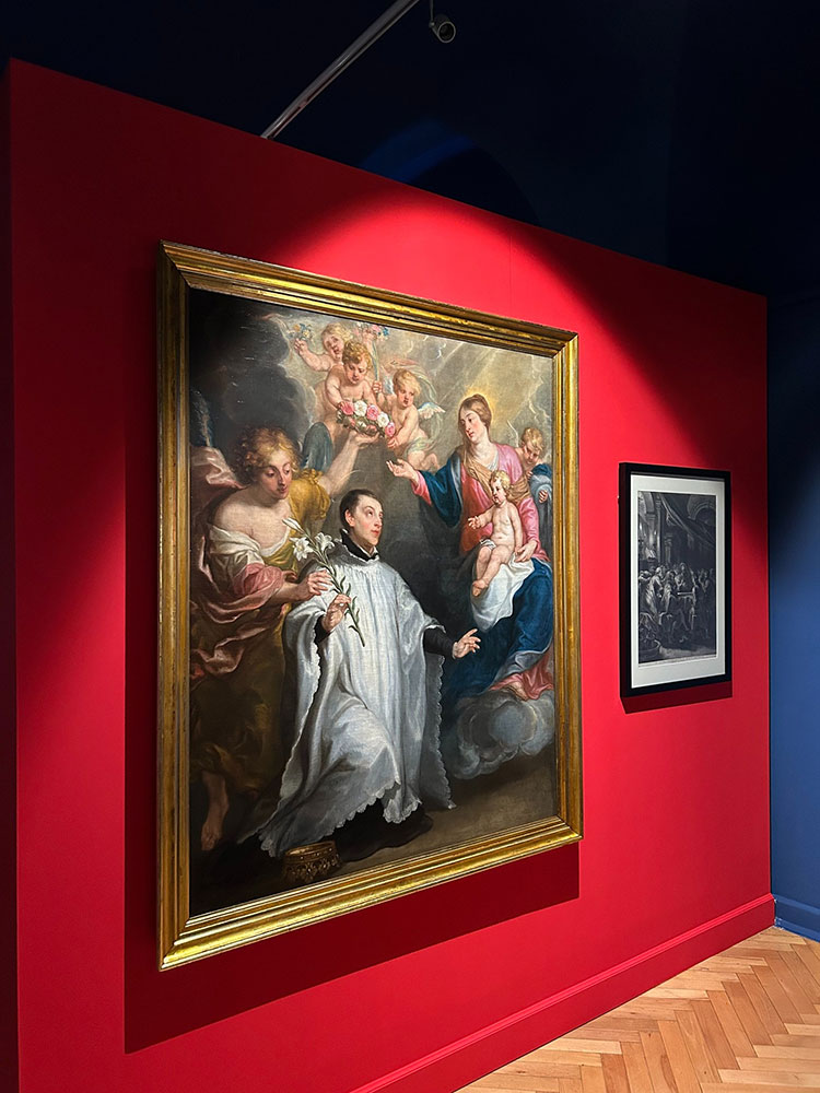 Obraz z wizją św. Antoniego na wystawie „Rubens na Śląsku”