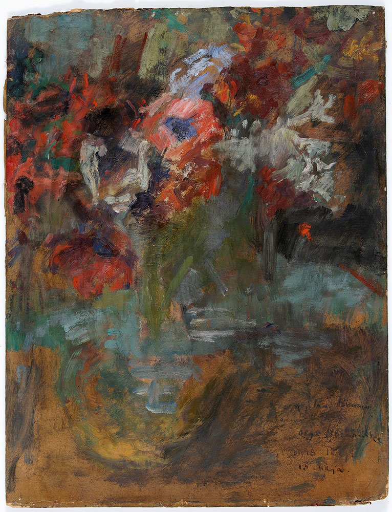 Olga Boznańska, Kwiaty, przed 1918