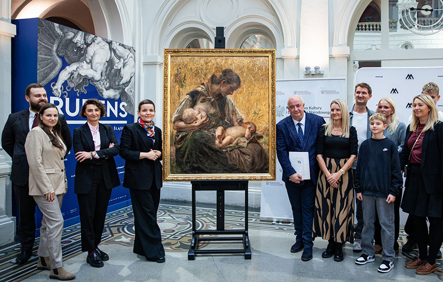 Przekazanie obrazu Berthy Wegmann „Lato” (z ok. 1906 r.) do Muzeum Narodowego we Wrocławiu