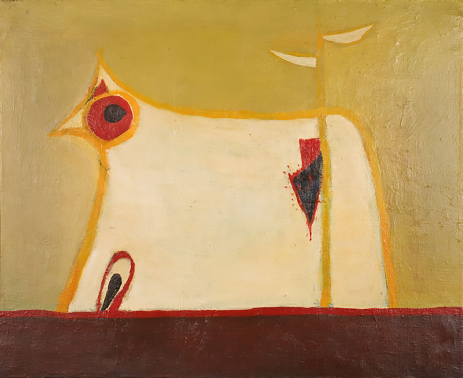 Alfons Mazurkiewicz, W owczej skórze, ok. 1956