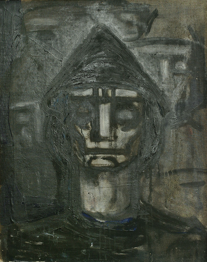 Waldemar Cwenarski, Autoportret, 1952