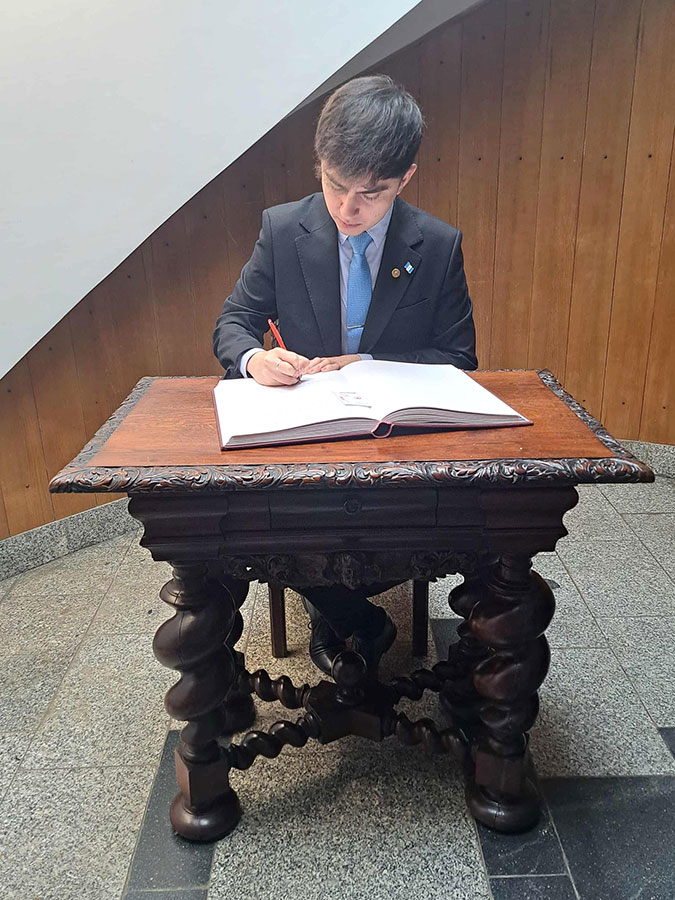 Goście z Gwatemali z wizytą w Muzeum „Panorama Racławicka”