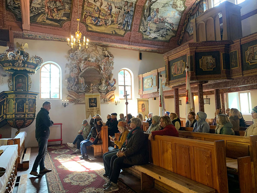 Fotorelacja z wyjazdu po ziemi wołowskiej dla Stowarzyszenia Przyjaciół Muzeum Narodowego we Wrocławiu